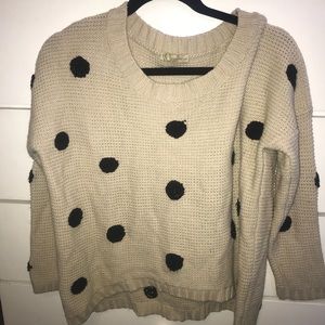 Poke a dot sweater